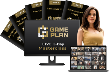 GamePlan 5‑Day LIVE Masterclass Review live training screenshot