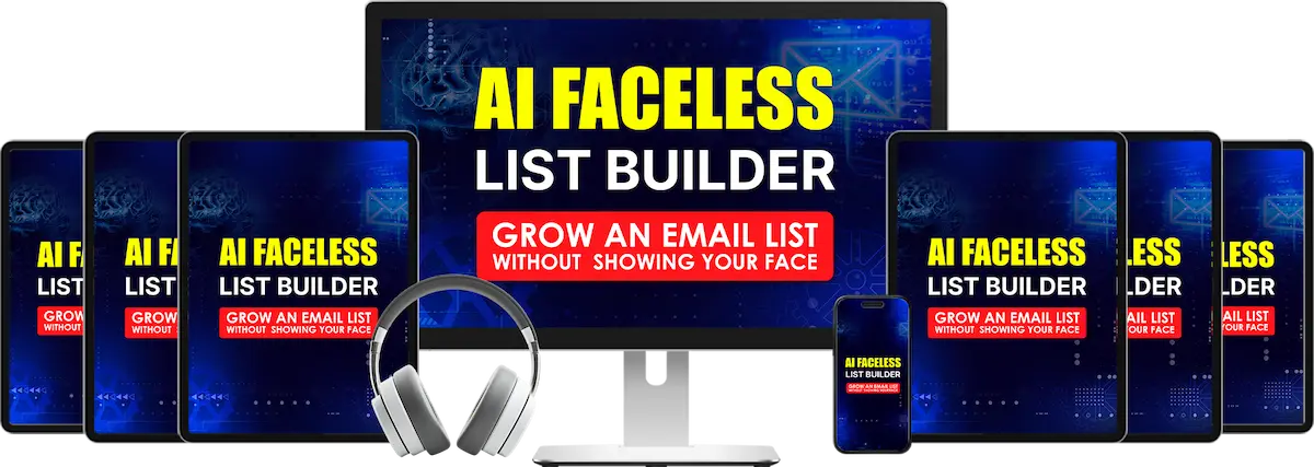 AI Faceless List Builder Review 2025 – build an email list and affiliate business without showing your face